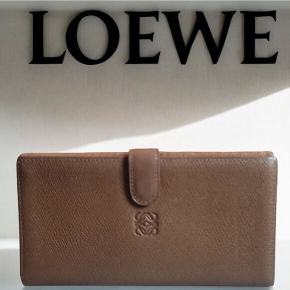 LOEWE Anagram Leather LONG Wallet - Picture 1 of 7